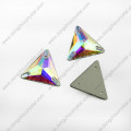 Flat Back Triangle Sew on Rhinestone for Wedding Dress